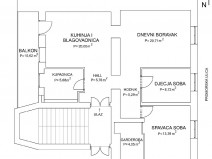 Centar - moderan trosoban stan 84m2